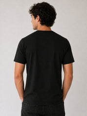 4:20 Somewhere Graphic T-Shirt – Regular Fit | Black 180 GSM