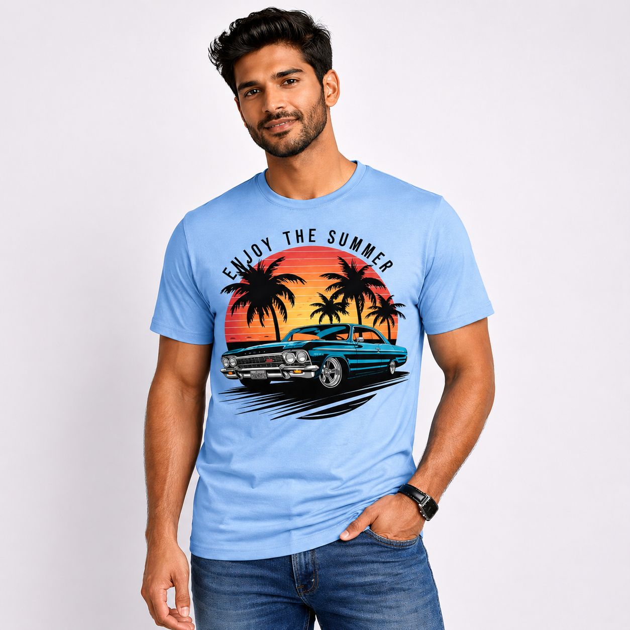 Sunset Cruise Graphic T-Shirt