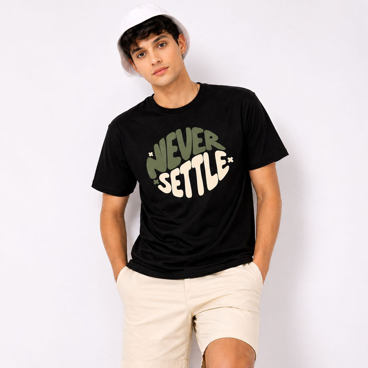 Never Settle – Statement Tee