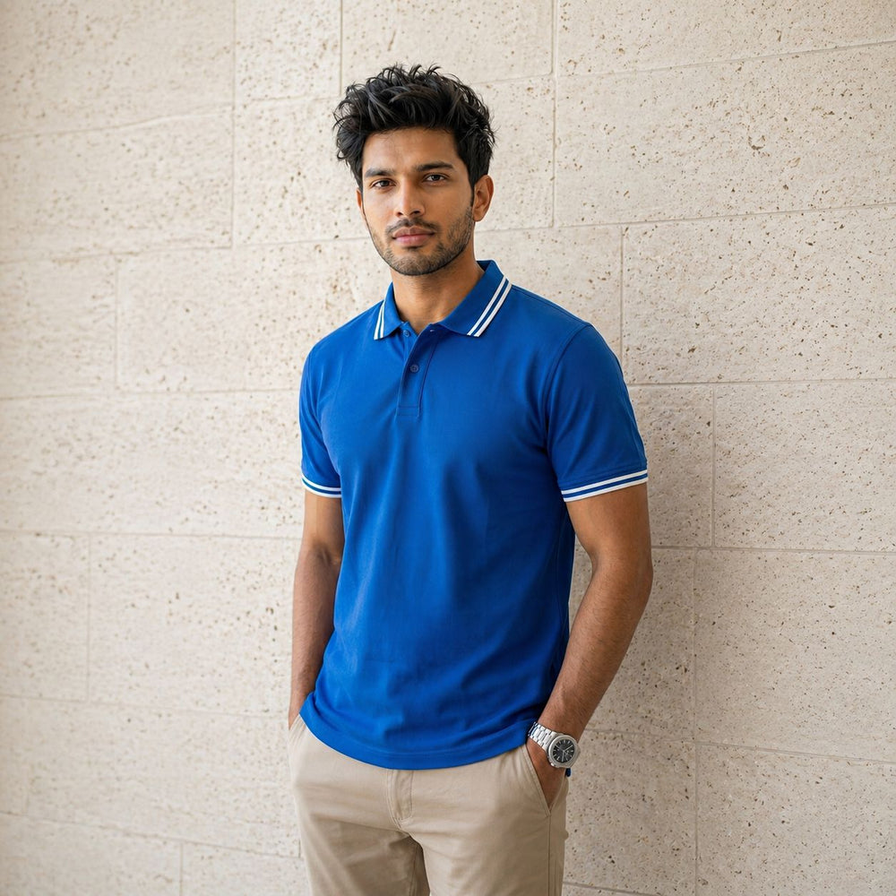 Classic Tipped Polo T-Shirt