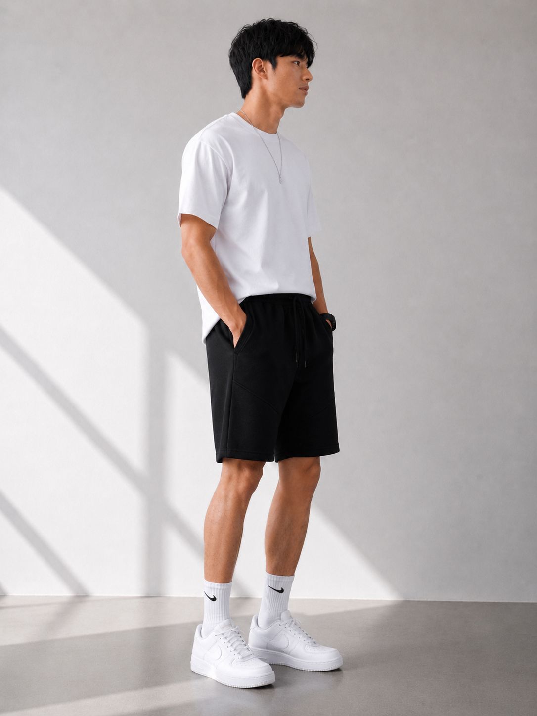 ShadowLine 260 GSM French Terry Cotton Shorts-4